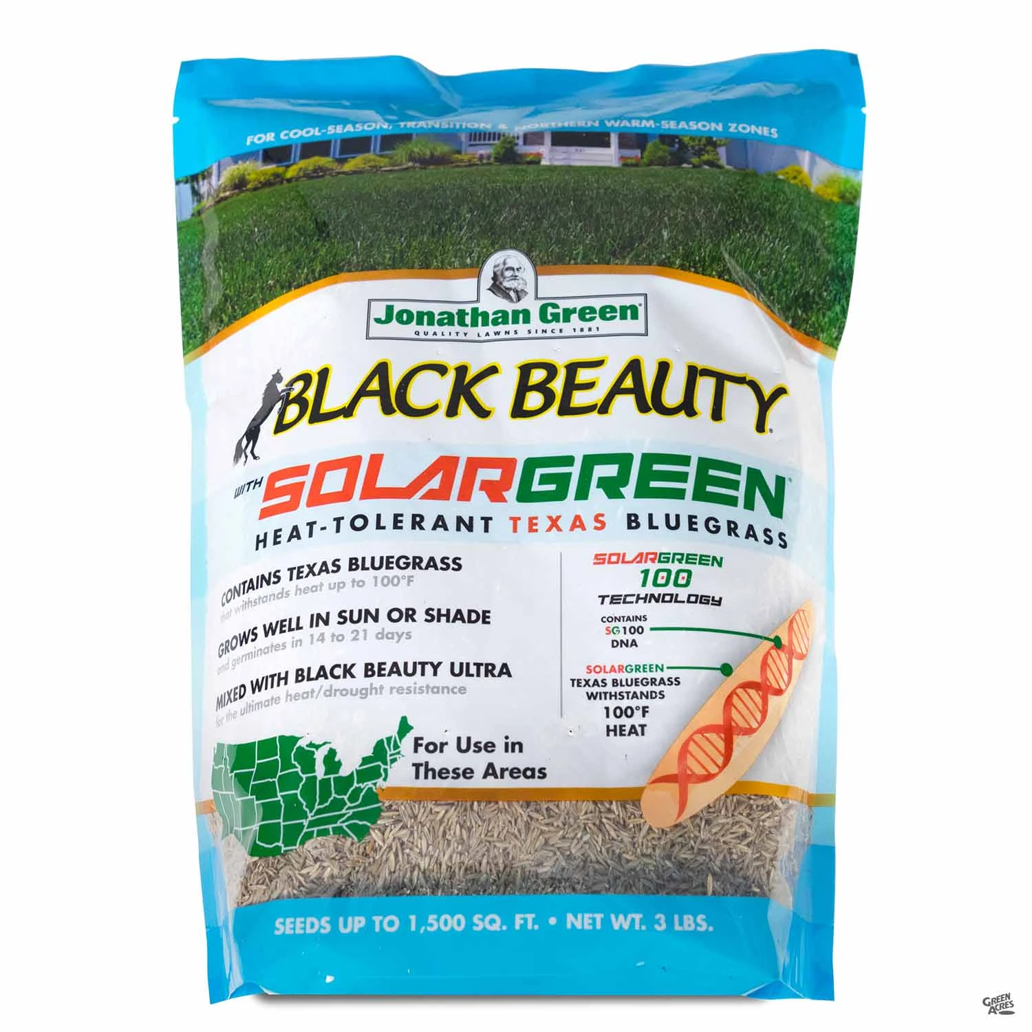 Jonathan Green® Black Beauty® Solar Green 1 Jonathan Green® Black Beauty® Solar Green